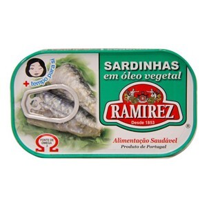 Cá mòi ngâm dầu Ramirez 125g