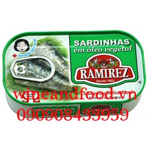 Cá mòi ngâm dầu Ramirez 125g