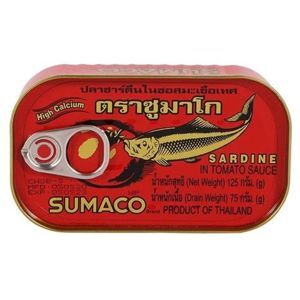 Cá mòi sốt cà chua Sumaco 125g