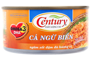 Cá ngừ biển Century ngâm xốt đậm đà hương vị 180g