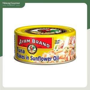 Cá Ngừ khúc ngâm dầu Hướng dương Ayam 150g