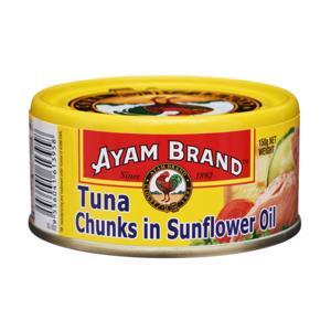 Cá Ngừ khúc ngâm dầu Hướng dương Ayam 150g