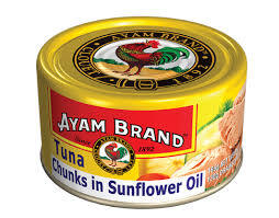 Cá Ngừ khúc ngâm dầu Hướng dương Ayam 150g