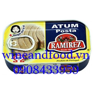 Cá ngừ ngâm dầu Ramirez 120g