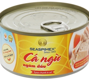 Cá ngừ ngâm dầu Seaspimex 185g