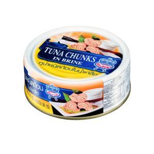 Cá ngừ ngâm dầu xắt khúc Sea Crown hộp 140g