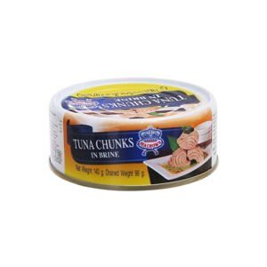 Cá ngừ ngâm muối xắt khúc Sea Crown hộp 140g