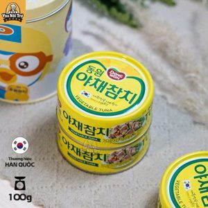 Cá ngừ rau củ Dongwon Hàn Quốc 100gr