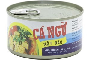 Cá ngừ sốt dầu Vissan hộp 170g