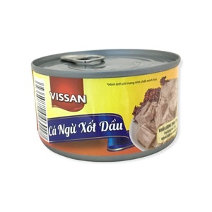 Cá ngừ sốt dầu Vissan hộp 170g