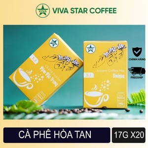 Cà phê 3in1 Viva Star đậm đặc trưng - 340g