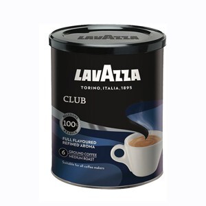 Cà phê bột Lavazza Club lon 250g