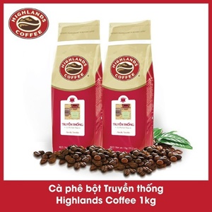 Cà phê bột Truyền thống Highlands Coffee 1kg