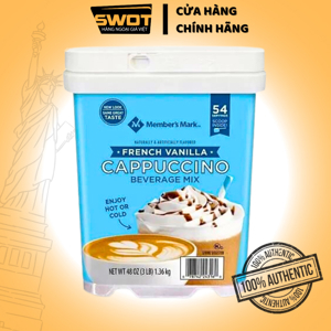 Cà phê Cappuccino French Vanilla Mark Member's 1kg36