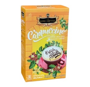 Cà phê Cappuccino TNI King Coffee hương vani - 240g