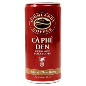 Cà phê đen Highlands Coffee 185ml