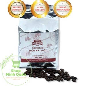 Cà phê hạt rang Buôn Ma Thuột Espresso Trung Nguyên 500g