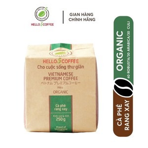 Cà phê Hello 5 Organic 250g