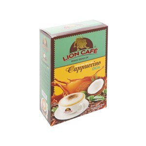 Cà phê hòa tan Cappuccino dừa Lion 4 in 1 360g