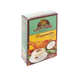 Cà phê hòa tan Cappuccino dừa Lion 4 in 1 360g