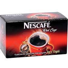 Cà phê hòa tan nguyên chất Red Cup Nescafé hộp 30g