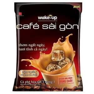 Cà phê hòa tan Wake Up Café Sài Gòn gói 456g