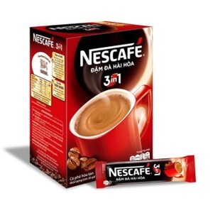 Cà phê Nescafe 3in1 Đậm đà 20gói x 17g