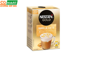 Cà phê Nescafe Gold Vanilla Latte 148g