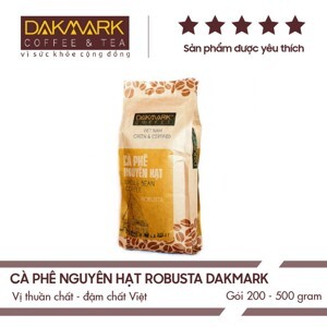 Cà phê nguyên hạt Dakmark Robusta 500g