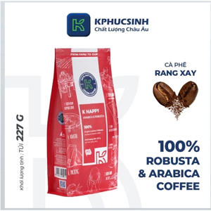 Cà phê rang xay K Coffee Happy 700g