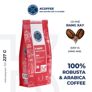 Cà phê rang xay K Coffee Happy 700g