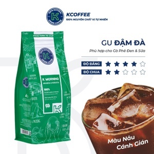 Cà phê rang xay K-Coffee Morning 454g