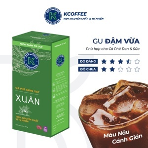 Cà phê rang xay K Coffee Xuân 454g