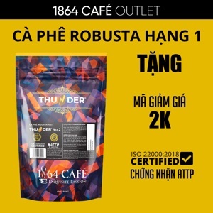 Cà Phê rang xay Thunder No.2 gói 454g