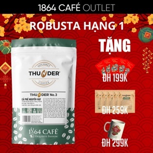 Cà Phê rang xay Thunder No.3 gói 220g