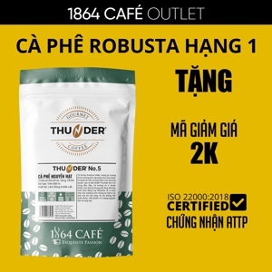 Cà Phê rang xay Thunder No.5 gói 220g