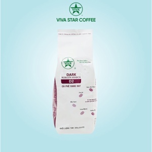 Cà phê rang xay Viva Robusta Arabica (D2) - 500g