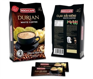 Cà phê sầu riêng RockCafe White Coffee - 240g (12 gói)