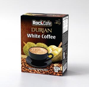 Cà phê sầu riêng RockCafe White Coffee - 240g (12 gói)