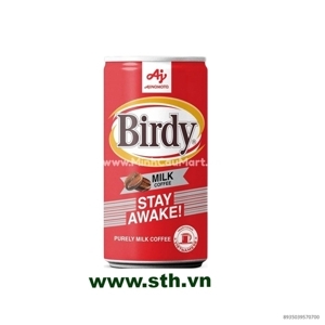 Cà phê sữa Birdy lon 170ml