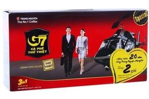 Cà phê sữa G7 3 trong 1 hộp 336g (21 gói)