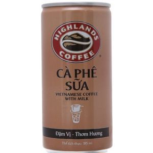 Cà phê sữa Highlands 185ml