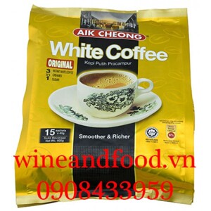 Cà phê White Coffee 3 in 1 Aik Cheong 600g