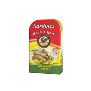 Cá trích ngâm dầu oliu hiệu Ayam Brand – hộp 120g