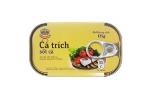 Cá trích ngâm dầu Sea Crown 125g