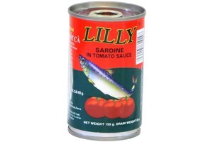 Cá trích sốt cà Lilly 155g