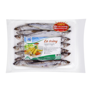 Cá trứng không tẩm SG Food khay 200g