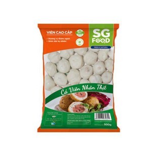 Cá Viên Nhân Thịt SG Food Gói 500g