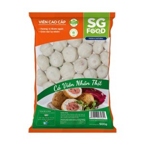 Cá Viên Nhân Thịt SG Food Gói 500g