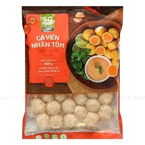 Cá viên nhân tôm SG Food gói 500g